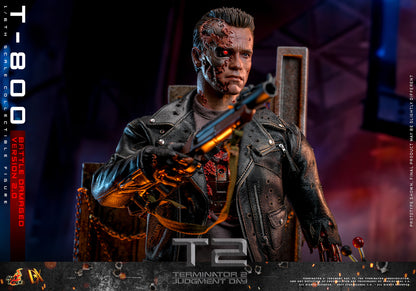 Terminator 2: Judgement Day DX46 T-800 (Battle Damaged Version 2.0) 1/6th Scale Collectible Figure