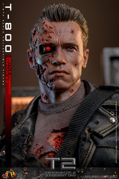 Terminator 2: Judgement Day DX46 T-800 (Battle Damaged Version 2.0) 1/6th Scale Collectible Figure