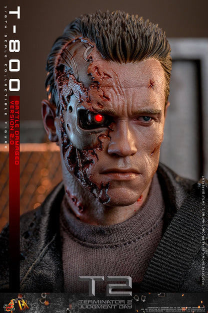 Terminator 2: Judgement Day DX46 T-800 (Battle Damaged Version 2.0) 1/6th Scale Collectible Figure