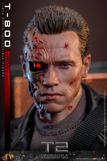 Terminator 2: Judgement Day DX46 T-800 (Battle Damaged Version 2.0) 1/6th Scale Collectible Figure