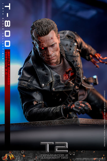 Terminator 2: Judgement Day DX46 T-800 (Battle Damaged Version 2.0) 1/6th Scale Collectible Figure