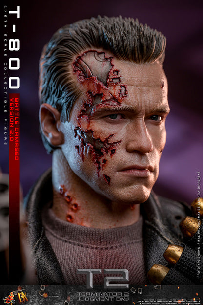 Terminator 2: Judgement Day DX46 T-800 (Battle Damaged Version 2.0) 1/6th Scale Collectible Figure