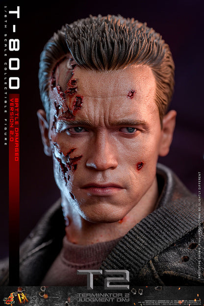 Terminator 2: Judgement Day DX46 T-800 (Battle Damaged Version 2.0) 1/6th Scale Collectible Figure