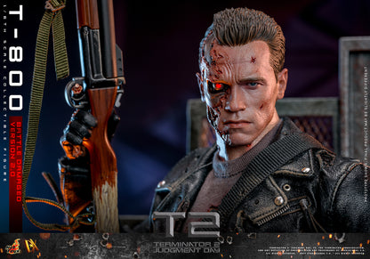 Terminator 2: Judgement Day DX46 T-800 (Battle Damaged Version 2.0) 1/6th Scale Collectible Figure
