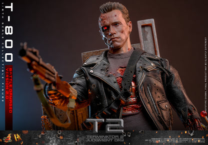 Terminator 2: Judgement Day DX46 T-800 (Battle Damaged Version 2.0) 1/6th Scale Collectible Figure