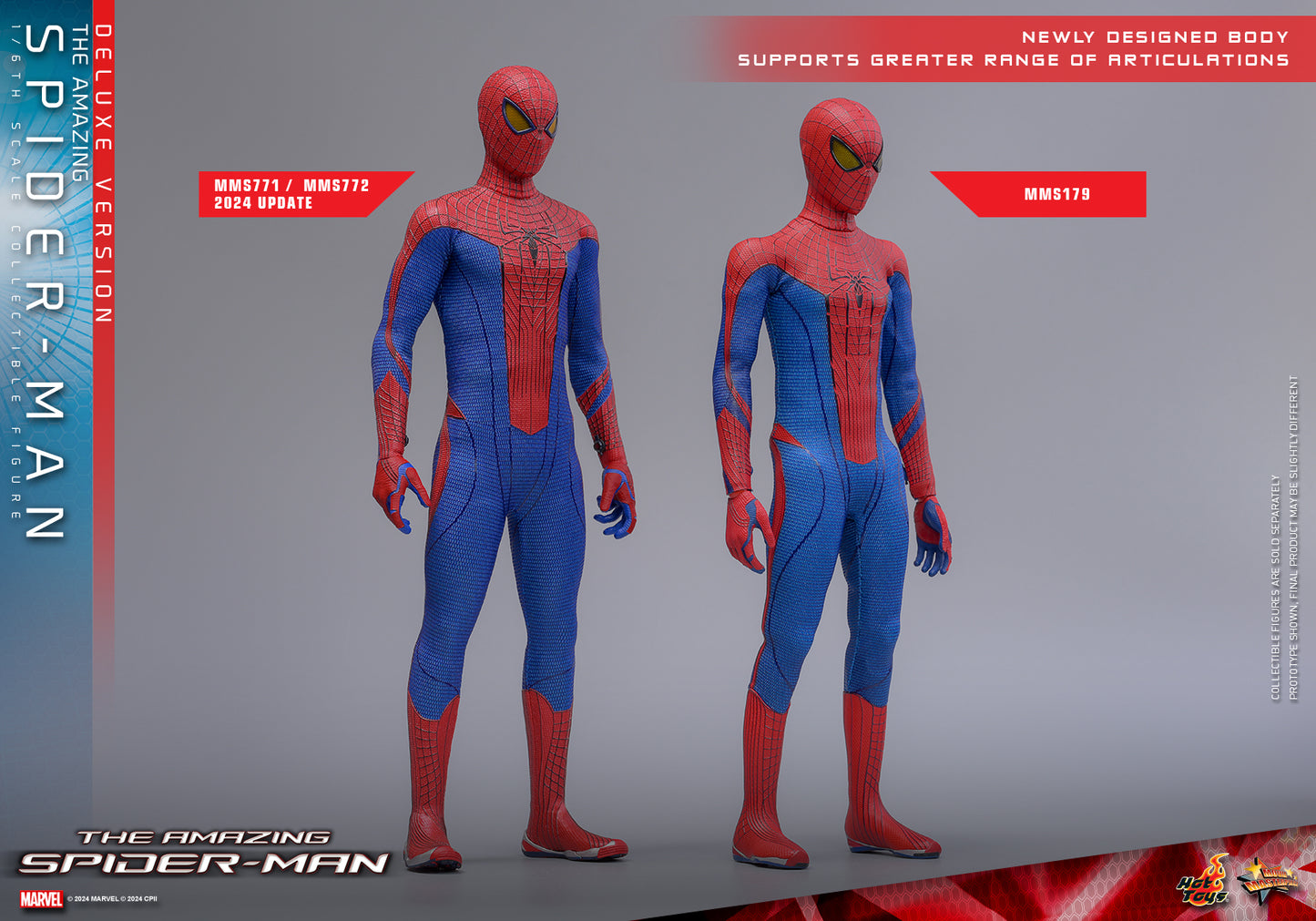 The Amazing Spider-Man MMS772 Andrew Garfield Deluxe 1/6th Scale Collectible Figure