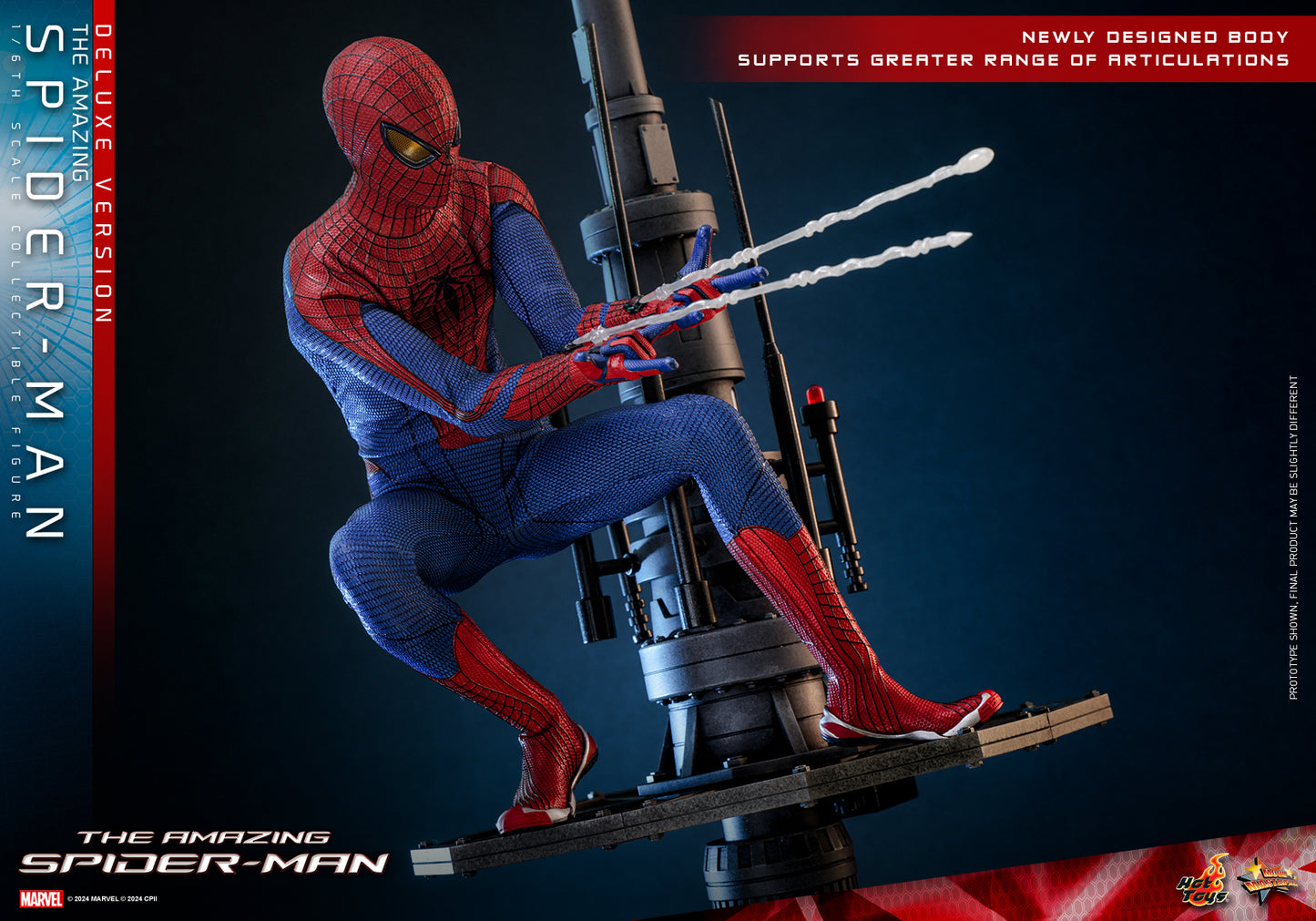 The Amazing Spider-Man MMS772 Andrew Garfield Deluxe 1/6th Scale Collectible Figure