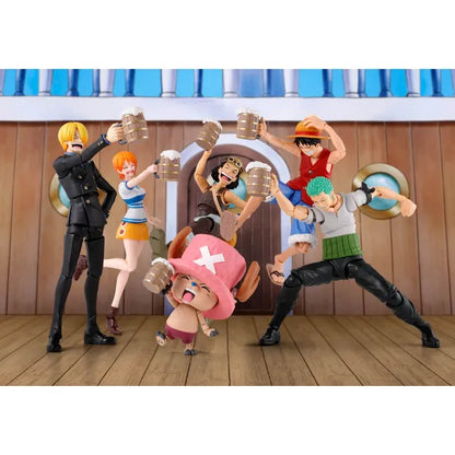 PRE-ORDER - One Piece S.H.Figuarts Party Set (The Straw Hat Crew) Optional Parts Set