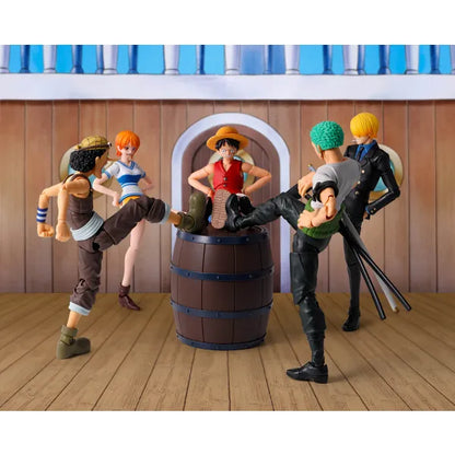 PRE-ORDER - One Piece S.H.Figuarts Party Set (The Straw Hat Crew) Optional Parts Set