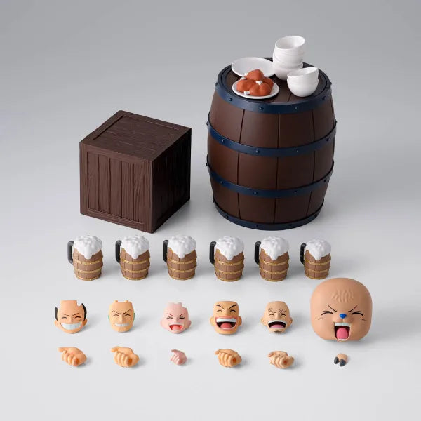 PRE-ORDER - One Piece S.H.Figuarts Party Set (The Straw Hat Crew) Optional Parts Set