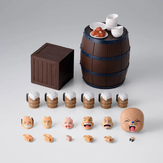 PRE-ORDER - One Piece S.H.Figuarts Party Set (The Straw Hat Crew) Optional Parts Set