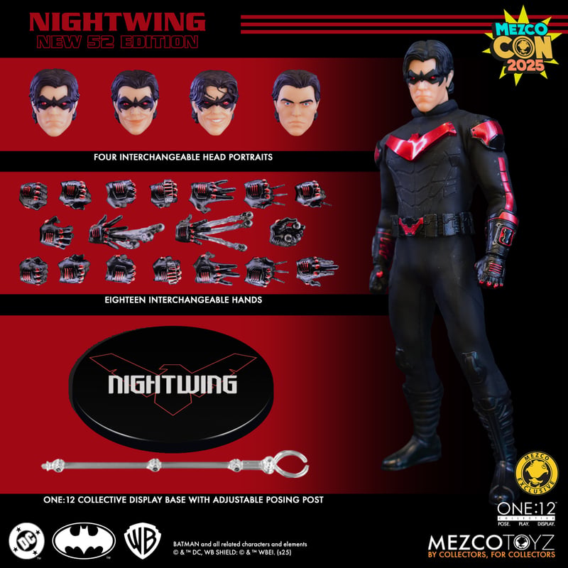 DC Comics One:12 Collective Nightwing - New 52 Edition SDCC 2025 Exclusive