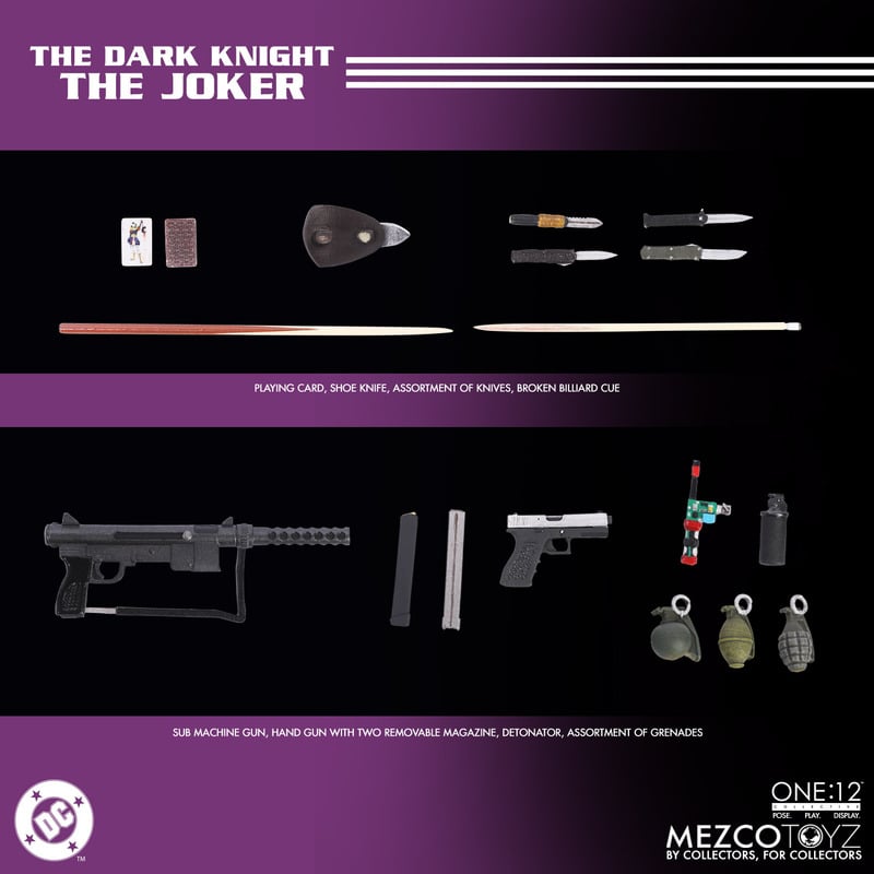 PRE-ORDER - The Dark Knight: One:12 Collective The Joker