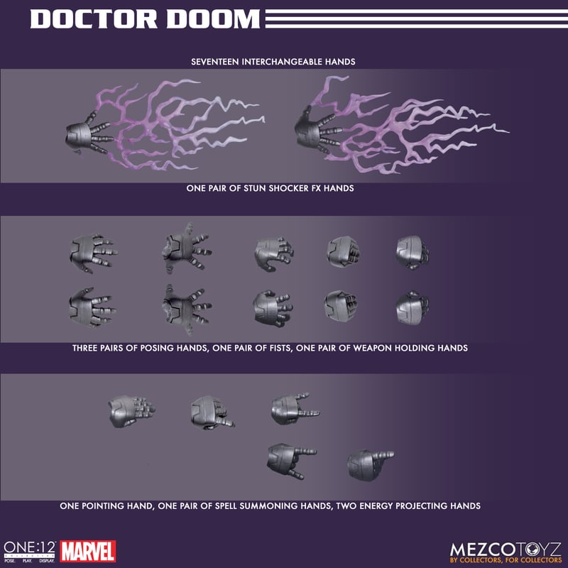 PRE-ORDER: Marvel One:12 Collective Doctor Doom (Reissue)
