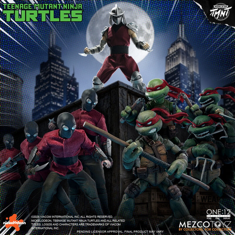 Pre-Order:: Teenage Mutant Ninja Turtles (Comics) One:12 Collective Deluxe Boxed Set