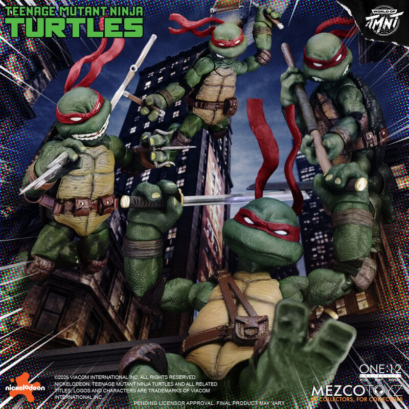 Pre-Order:: Teenage Mutant Ninja Turtles (Comics) One:12 Collective Deluxe Boxed Set