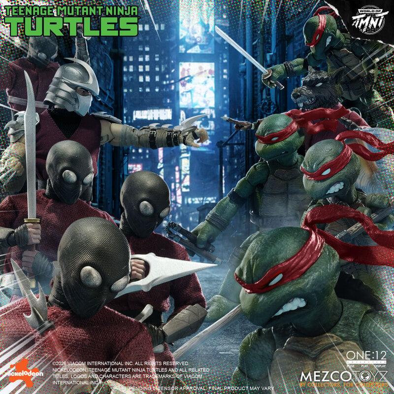 Pre-Order:: Teenage Mutant Ninja Turtles (Comics) One:12 Collective Deluxe Boxed Set