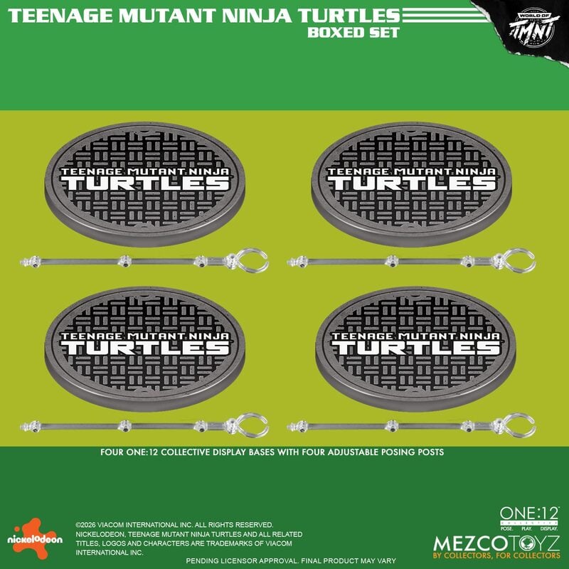 Pre-Order:: Teenage Mutant Ninja Turtles (Comics) One:12 Collective Deluxe Boxed Set