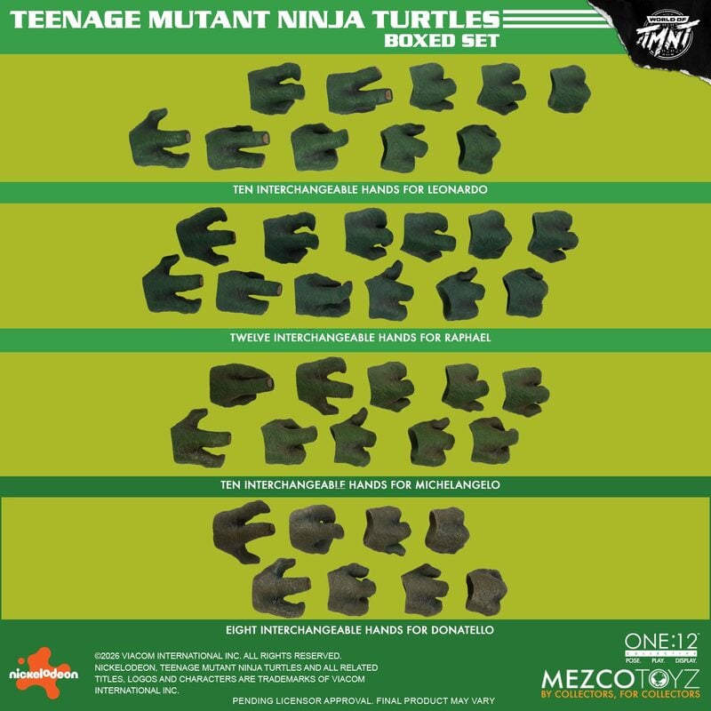 Pre-Order:: Teenage Mutant Ninja Turtles (Comics) One:12 Collective Deluxe Boxed Set