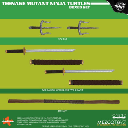 Pre-Order:: Teenage Mutant Ninja Turtles (Comics) One:12 Collective Deluxe Boxed Set