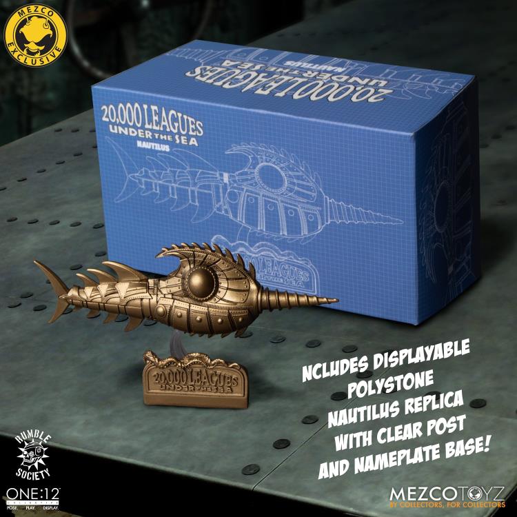 Rumble Society One:12 Collective Captain Nemo & Nautilus Exclusive Set