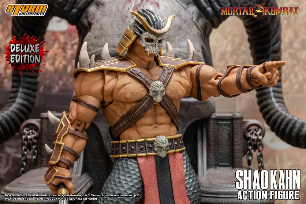 Mortal Kombat Shao Kahn w/Throne (Deluxe Ver.) 1/12 Scale Figure