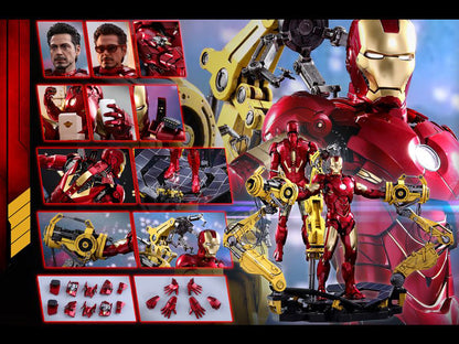 Iron Man 2 MMS462D22 Iron Man Mark IV 1/6th Scale Figure with Suit-Up Gantry