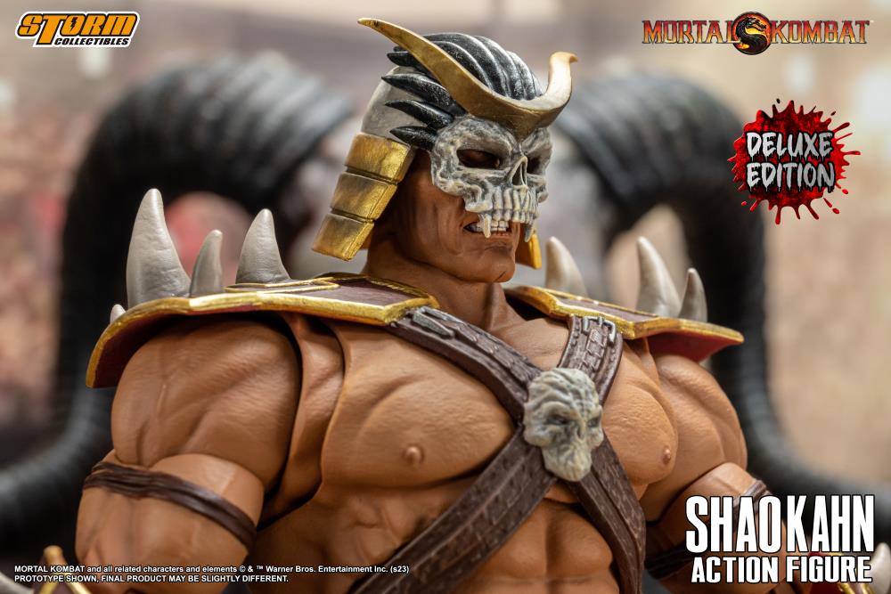 Mortal Kombat Shao Kahn w/Throne (Deluxe Ver.) 1/12 Scale Figure