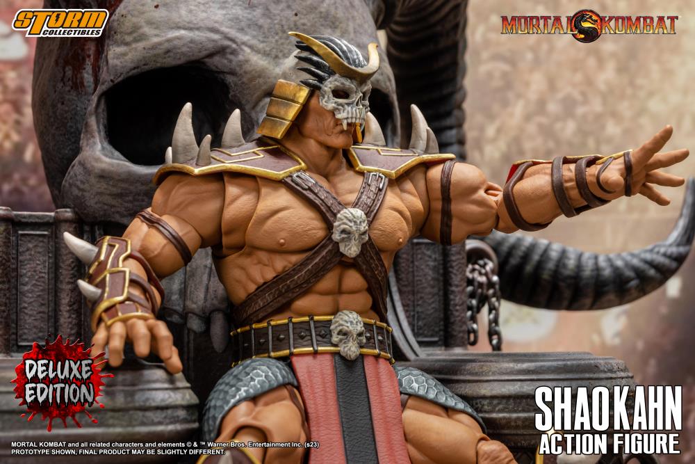 Mortal Kombat Shao Kahn w/Throne (Deluxe Ver.) 1/12 Scale Figure