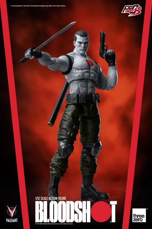 Valiant Comics FigZero S Bloodshot 1/12 Scale Figure