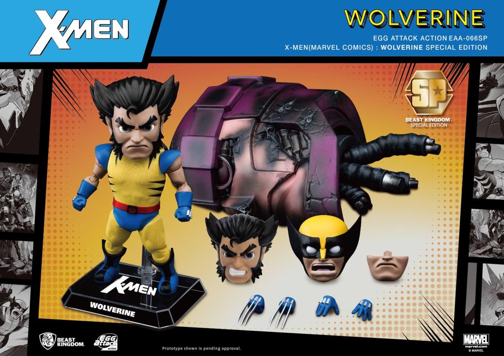 X-Men Egg Attack Action EAA-066SP Wolverine (Special Edition) PX Previews Exclusive