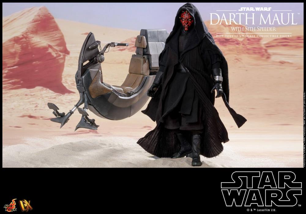 Star Wars: The Phantom Menace DX17 Darth Maul With Speeder 1/6 Scale Collectible Figure