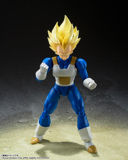 Dragon Ball Z S.H.Figuarts Super Saiyan Vegeta (Awakening Super Saiyan Blood)- Reissue