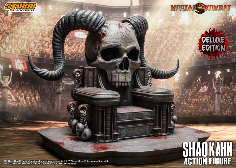 Mortal Kombat Shao Kahn w/Throne (Deluxe Ver.) 1/12 Scale Figure