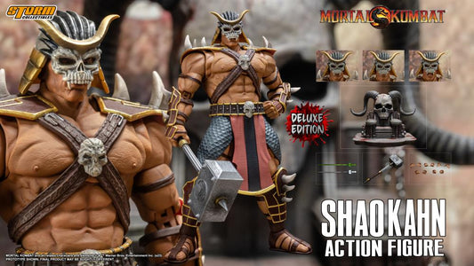 Mortal Kombat Shao Kahn w/Throne (Deluxe Ver.) 1/12 Scale Figure