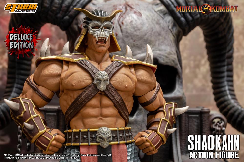 Mortal Kombat Shao Kahn w/Throne (Deluxe Ver.) 1/12 Scale Figure
