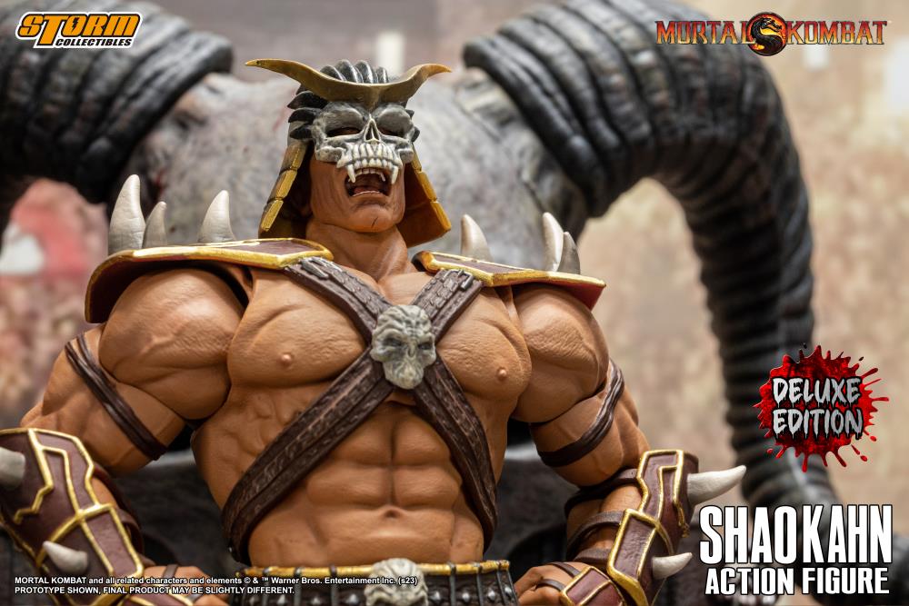 Mortal Kombat Shao Kahn w/Throne (Deluxe Ver.) 1/12 Scale Figure