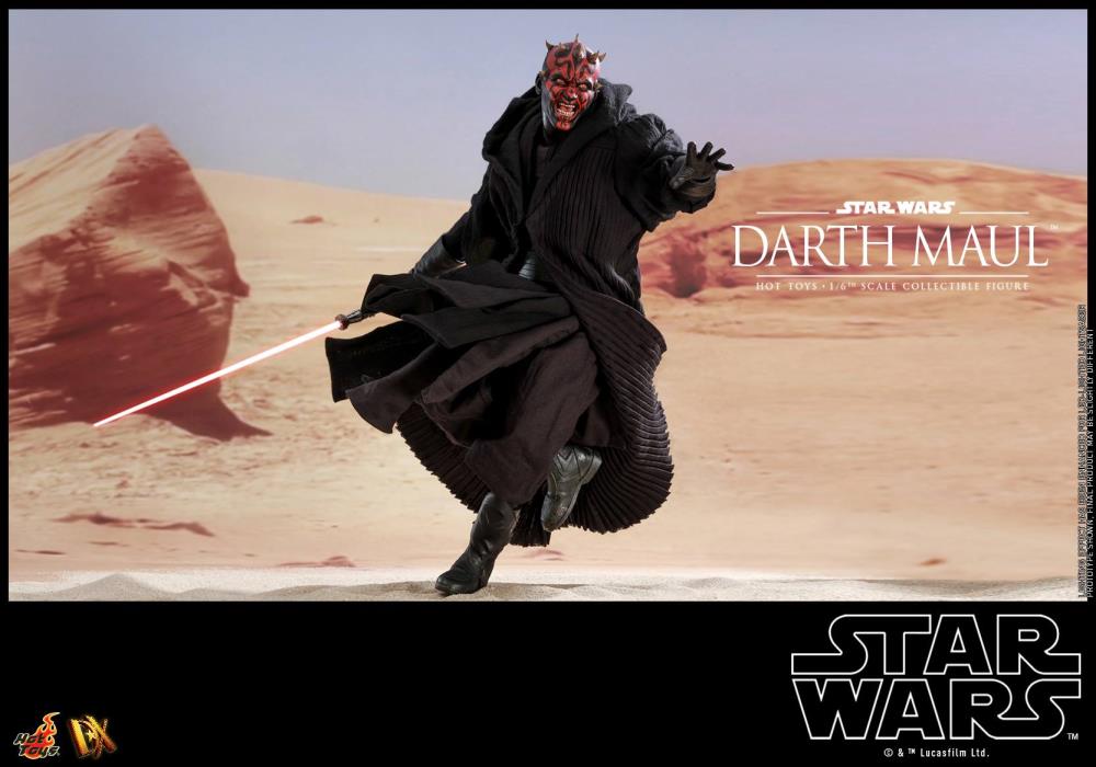 Star Wars: The Phantom Menace DX17 Darth Maul With Speeder 1/6 Scale Collectible Figure
