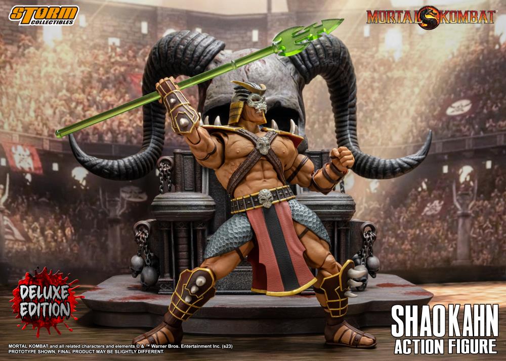 Mortal Kombat Shao Kahn w/Throne (Deluxe Ver.) 1/12 Scale Figure