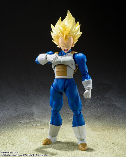 Dragon Ball Z S.H.Figuarts Super Saiyan Vegeta (Awakening Super Saiyan Blood)- Reissue