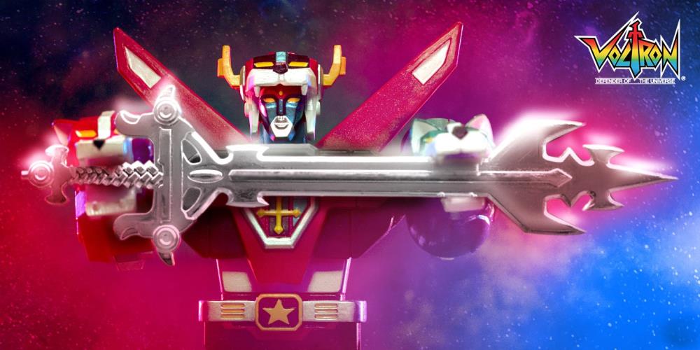 Voltron: Defender of the Universe Ultimates Voltron Figure (Classic Chrome)