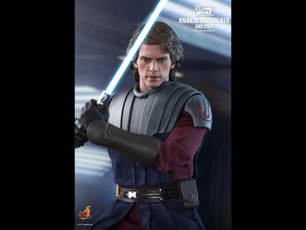 Star Wars: The Clone Wars TMS020 Anakin Skywalker and STAP 1/6 Scale Figure
