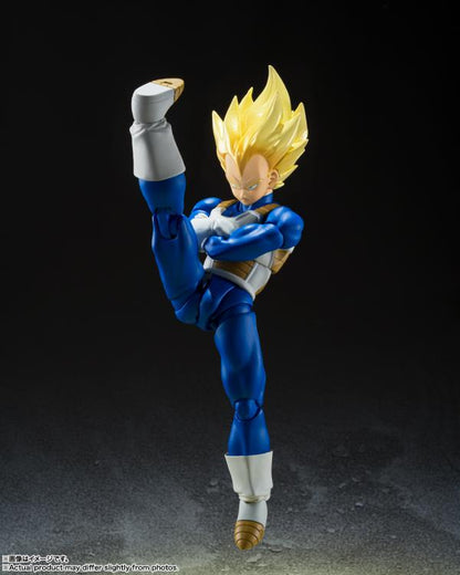 Dragon Ball Z S.H.Figuarts Super Saiyan Vegeta (Awakening Super Saiyan Blood)- Reissue