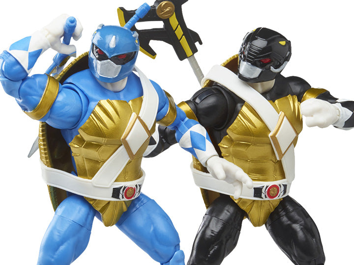 Power Rangers X Teenage Mutant Ninja Turtles Lightning Collection Morphed Donatello & Morphed Leonardo