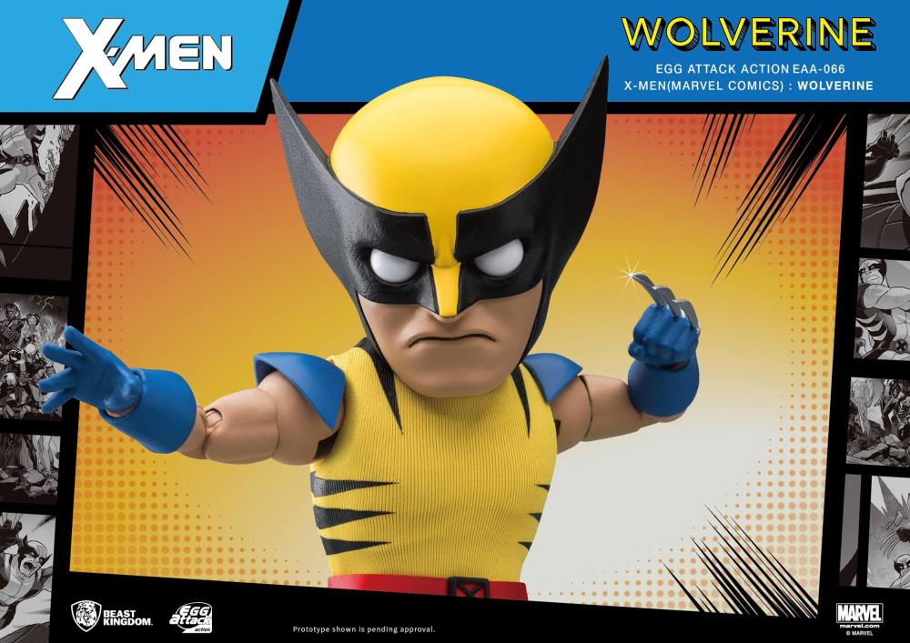 X-Men Egg Attack Action EAA-066SP Wolverine (Special Edition) PX Previews Exclusive