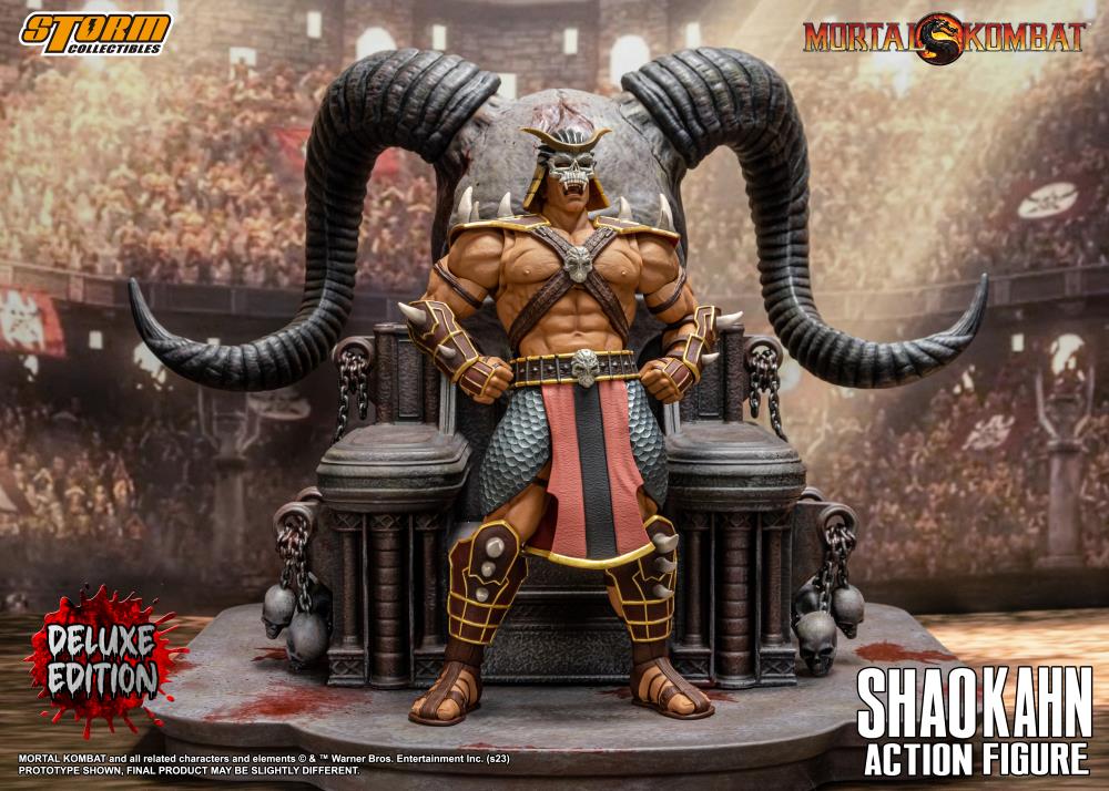 Mortal Kombat Shao Kahn w/Throne (Deluxe Ver.) 1/12 Scale Figure