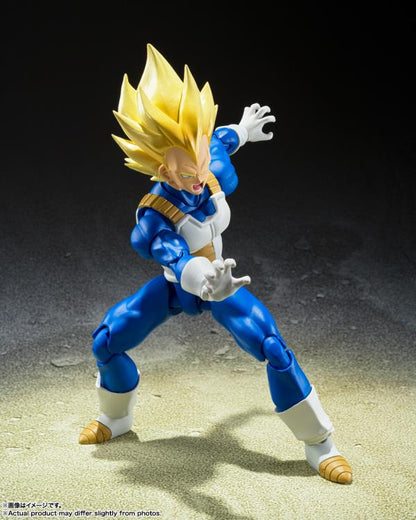 Dragon Ball Z S.H.Figuarts Super Saiyan Vegeta (Awakening Super Saiyan Blood)- Reissue