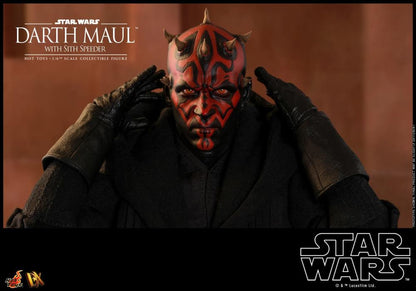 Star Wars: The Phantom Menace DX17 Darth Maul With Speeder 1/6 Scale Collectible Figure