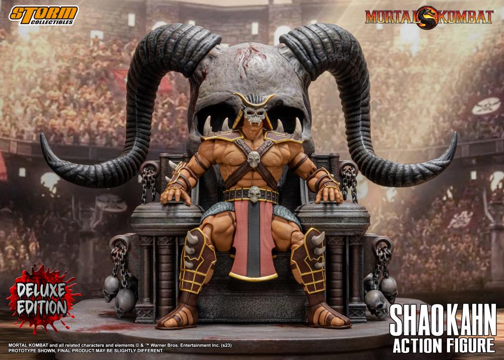 Mortal Kombat Shao Kahn w/Throne (Deluxe Ver.) 1/12 Scale Figure