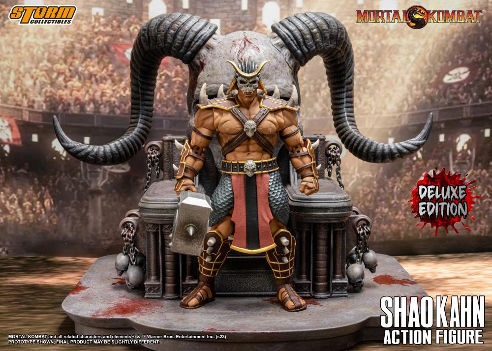 Mortal Kombat Shao Kahn w/Throne (Deluxe Ver.) 1/12 Scale Figure